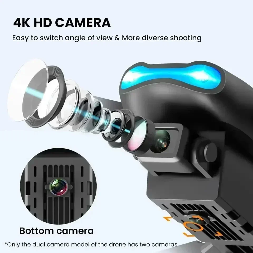 New E99Pro RC Drone 4K Profess - Drone Camera Wide Angle ulasan dan harga