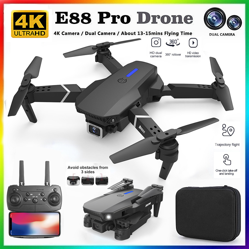 2026 NEW E88 Professional HD 4 - Drone Camera Wide Angle ulasan dan harga