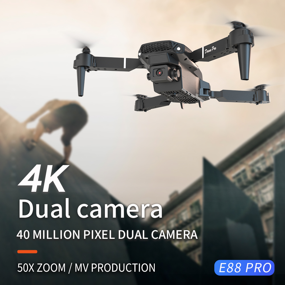2026 NEW E88 Professional HD 4 - Drone Camera Wide Angle ulasan dan harga