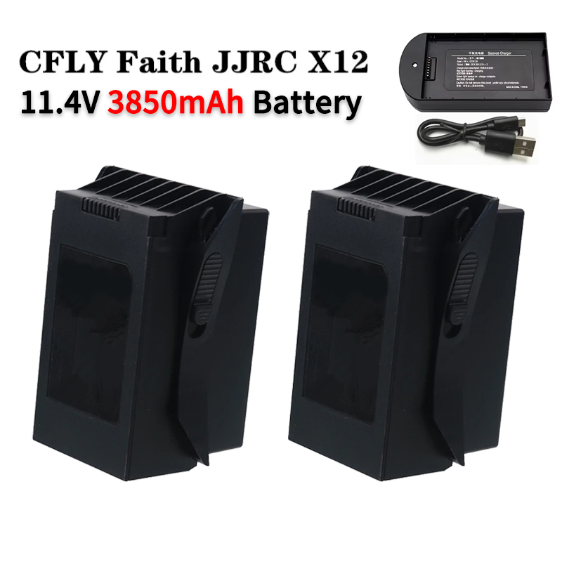Original JJRC X12 11.4V 3850mA - Jjrc Drone X12 ulasan dan harga