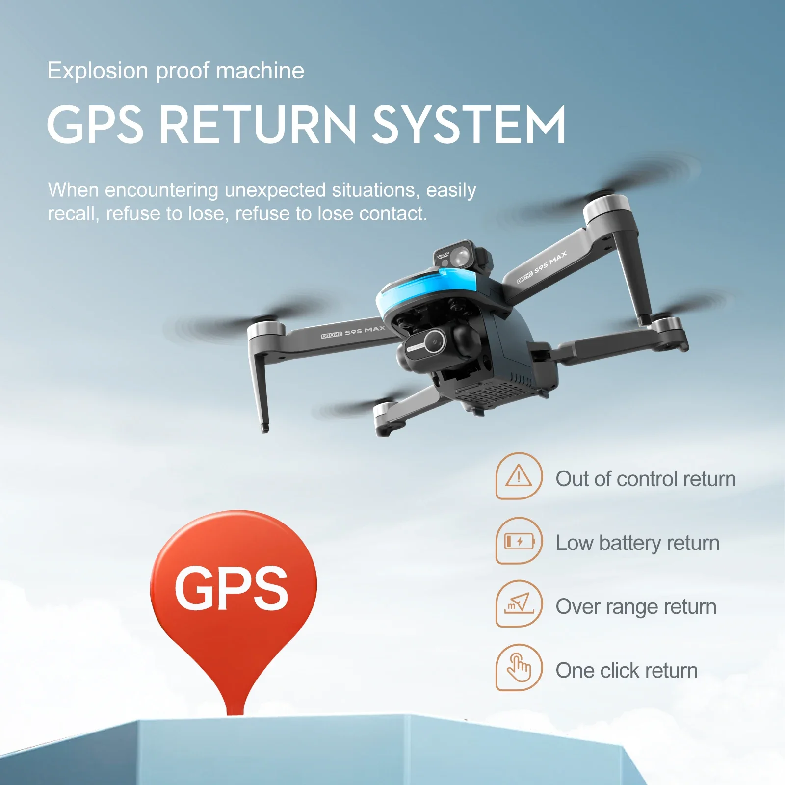 NEW S9S MAX MINI Drone 4K 2-Ax - Drone Camera Wide Angle ulasan dan harga
