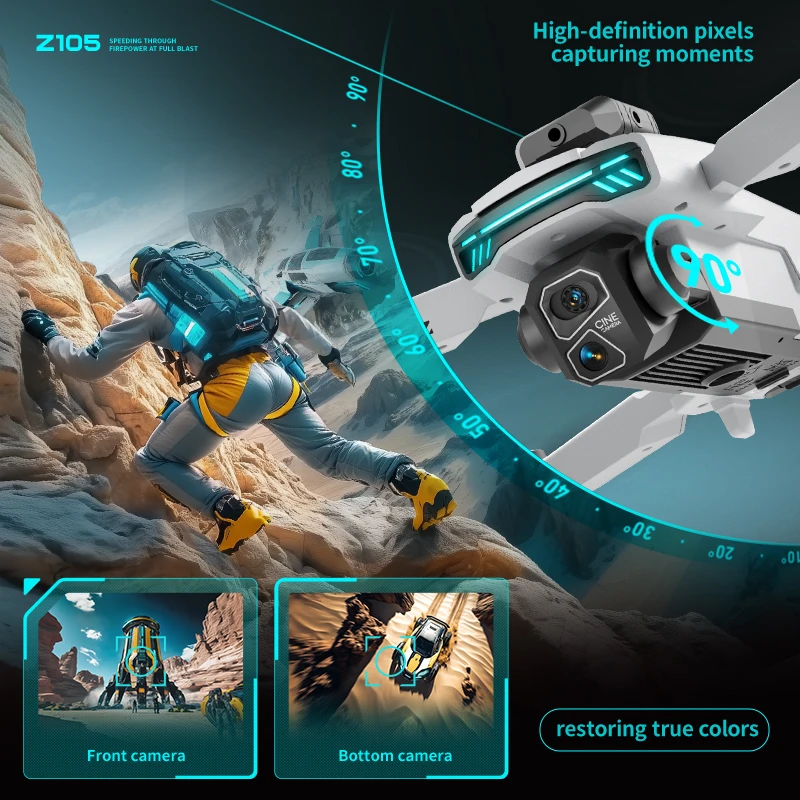 Z105 Mini Drone RC Quadcopter  - Drone Camera Vlog ulasan dan harga