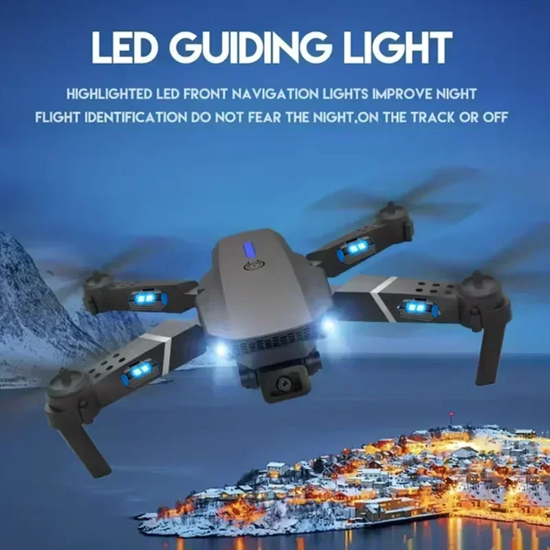 E88 Pro WIFI FPV Drone Wide An - Drone Camera Wide Angle ulasan dan harga