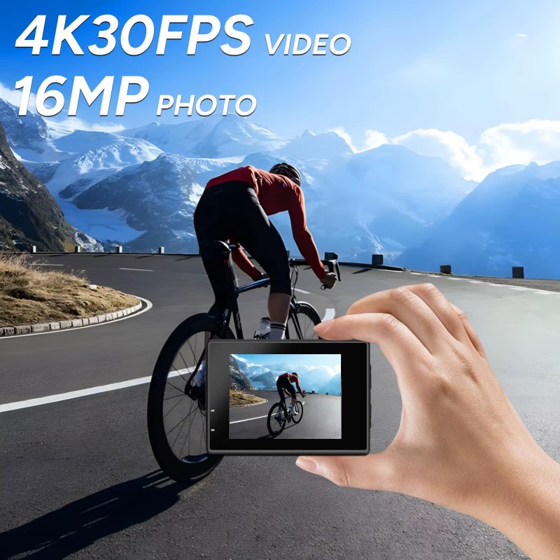 Dual Screen-SJ4000 SJCAM Helme - Drone Camera Action ulasan dan harga