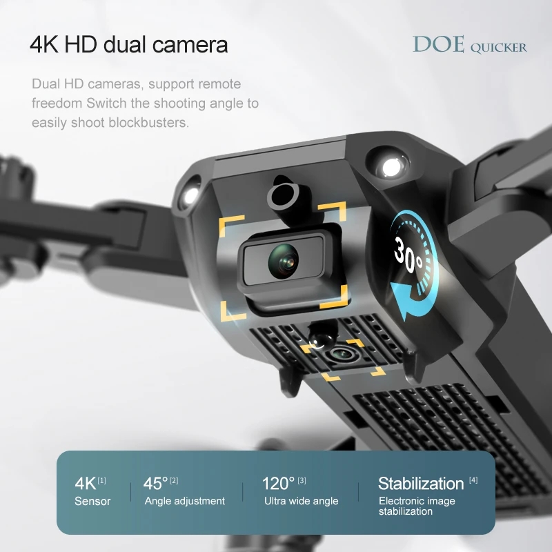 New 4DRC V23 Mini Drone 4K Pro - Drone Camera Wide Angle ulasan dan harga