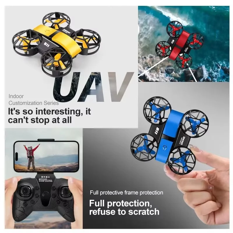 D12 Mini Drone 4k Profession H - Drone Camera Wide Angle ulasan dan harga