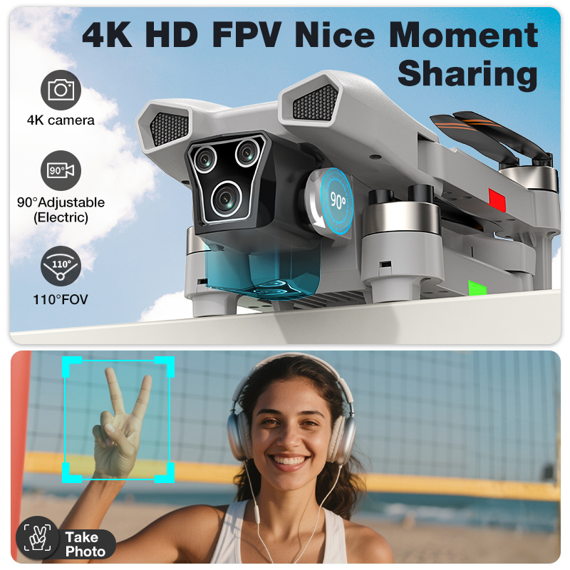 NEW Hot L017 Pro Drone Brushle - Drone Camera Wide Angle ulasan dan harga