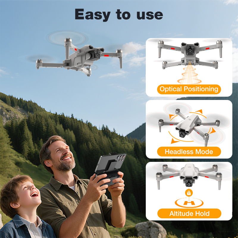 NEW Hot L017 Pro Drone Brushle - Drone Camera Wide Angle ulasan dan harga