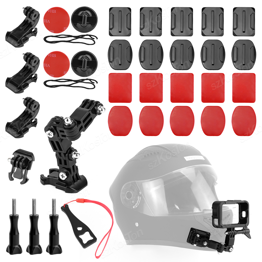 Motorcycle Helmet Chin Mount K - Drone Camera Action ulasan dan harga